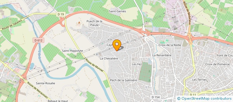 localisation de l'entreprise MONSIEUR ELOI PARAN à BEZIERS
