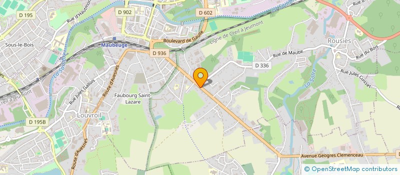 localisation de l'entreprise MONSIEUR ELOI RENAUD  ROUSIES