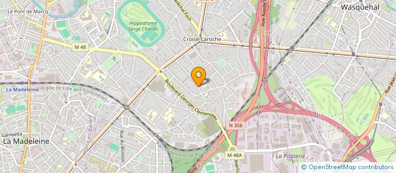 localisation de l'entreprise MONSIEUR ELOI RIU à MARCQ-EN-BARŒUL
