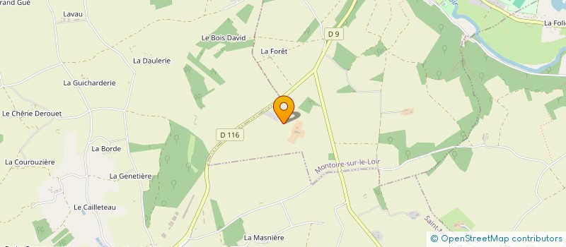 localisation de l'entreprise MONSIEUR ELOI SAILLARD  MONTOIRE SUR LE LOIR