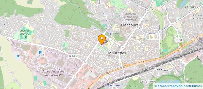 localisation de l'entreprise MONSIEUR ELOI SINGIZA  MAUREPAS