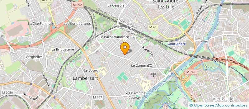 localisation de l'entreprise MONSIEUR ELOI SIROT à LAMBERSART