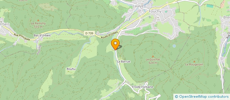 localisation de l'entreprise MONSIEUR ELOI VERDUN  FOUCHY