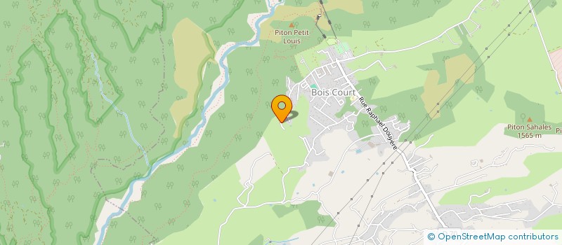 localisation de l'entreprise MONSIEUR ELOIDE GRONDIN  LE TAMPON