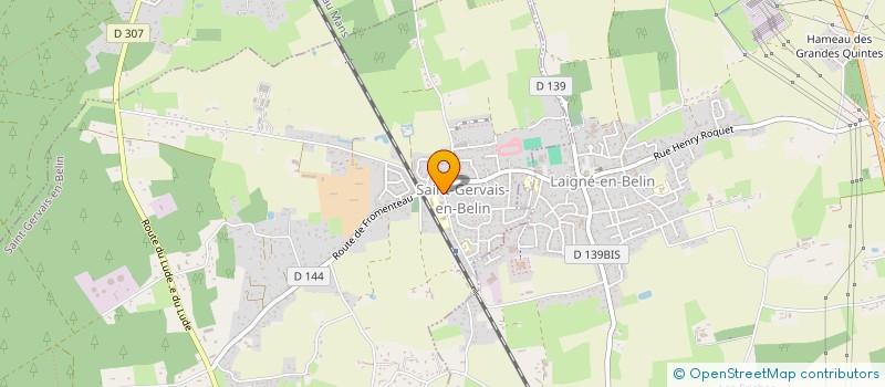 localisation de l'entreprise MONSIEUR ELOIME DURVILLE  SAINT-GERVAIS-EN-BELIN