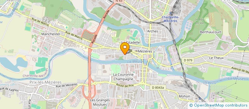 localisation de l'entreprise MONSIEUR ELOKA ATTAH à CHARLEVILLE-MEZIERES