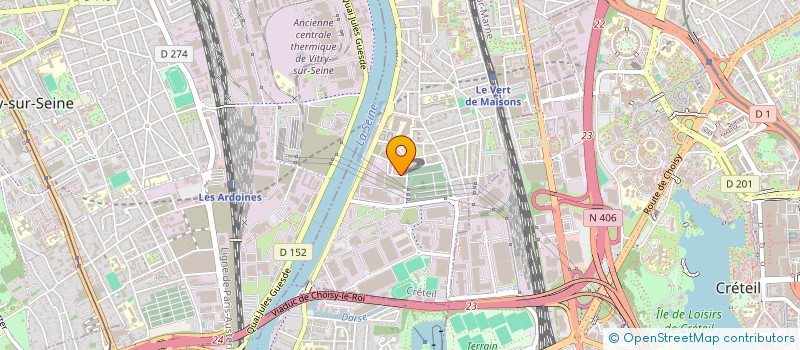 localisation de l'entreprise MONSIEUR ELOM BLIVI  ALFORTVILLE