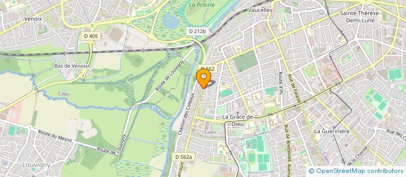 localisation de l'entreprise MONSIEUR ELOM PHILIPPE AGBOZO à CAEN