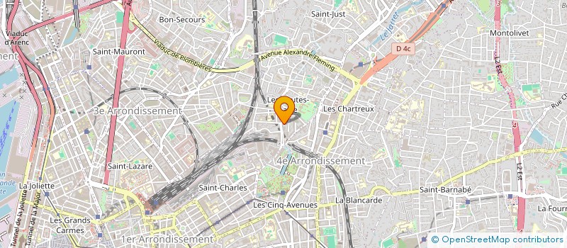 localisation de l'entreprise MONSIEUR ELOMRI DJENNATI à MARSEILLE