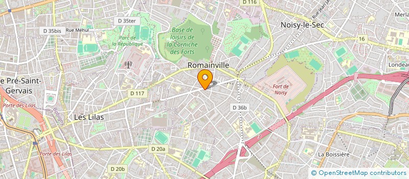 localisation de l'entreprise MONSIEUR ELONE MACCIONI à ROMAINVILLE