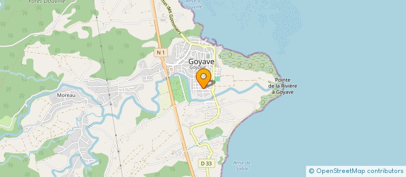 localisation de l'entreprise MONSIEUR ELORGE ERIE à GOYAVE