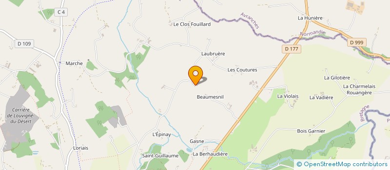 localisation de l'entreprise MONSIEUR ELOUAN BADTS  LOUVIGNE-DU-DESERT