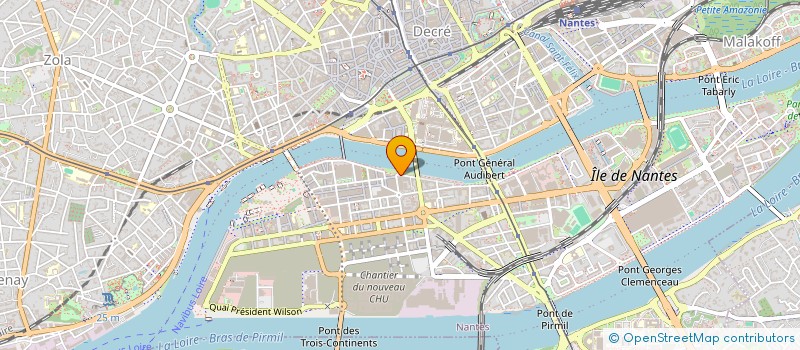 localisation de l'entreprise MONSIEUR ELOUAN BESSETTES  NANTES