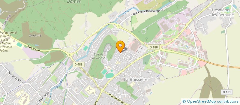 localisation de l'entreprise MONSIEUR ELOUAN BOCQUET  BRUAY-LA-BUISSIERE