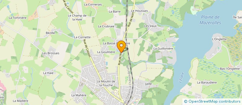 localisation de l'entreprise MONSIEUR ELOUAN BONNET à SUCE-SUR-ERDRE