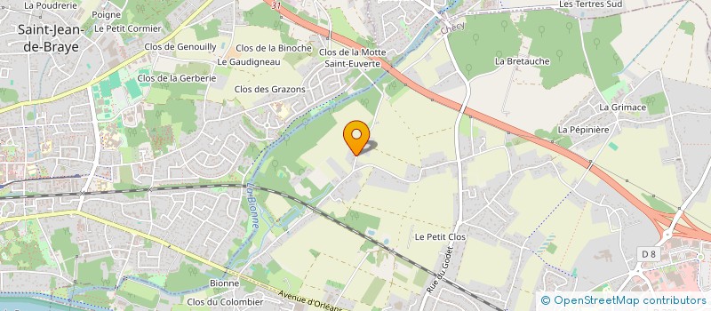 localisation de l'entreprise MONSIEUR ELOUAN BOUSSIER à CHECY