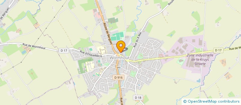 localisation de l'entreprise MONSIEUR ELOUAN GIRARD  WORMHOUT