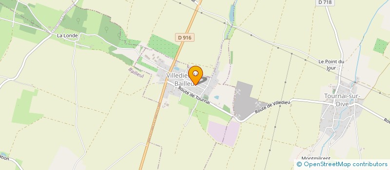 localisation de l'entreprise MONSIEUR ELOUAN LE HOUERFF à VILLEDIEU-LES-BAILLEUL