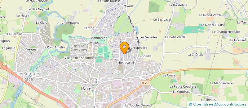 localisation de l'entreprise MONSIEUR ELOUAN LE ROSSIGNOL à PACE
