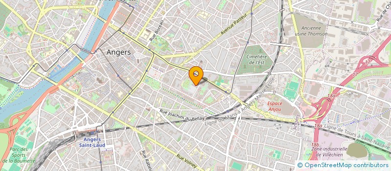 localisation de l'entreprise MONSIEUR ELOUAN LE TEXIER à ANGERS