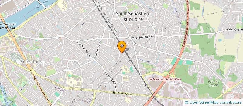 localisation de l'entreprise MONSIEUR ELOUAN LEFEVRE  SAINT-SEBASTIEN-SUR-LOIRE