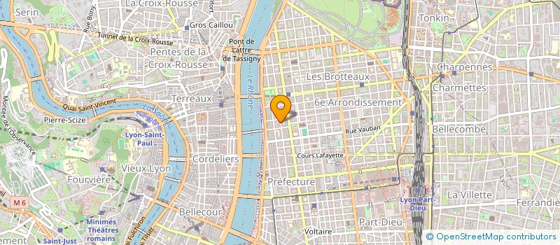 localisation de l'entreprise MONSIEUR ELOUAN MARTIN DELGRANGE  LYON 6EME