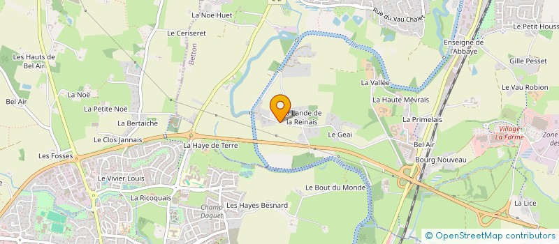 localisation de l'entreprise MONSIEUR ELOUAN PHILIPPE  BETTON