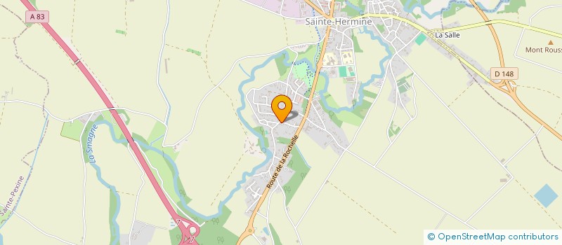 localisation de l'entreprise MONSIEUR ELOUAN POUPET  SAINTE-HERMINE