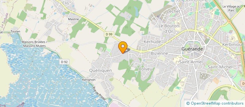 localisation de l'entreprise MONSIEUR ELOUAN RENAULT à GUERANDE