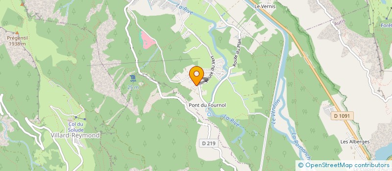 localisation de l'entreprise MONSIEUR ELOUAN WALHIN  LE BOURG-D'OISANS