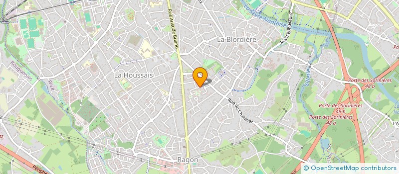 localisation de l'entreprise MONSIEUR ELOUEN BIGOT PECOT à REZE