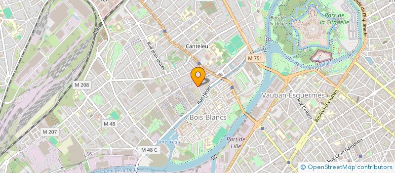 localisation de l'entreprise MONSIEUR ELOY DEVAUGERME à LILLE