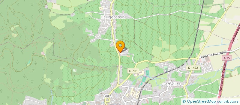 localisation de l'entreprise MONSIEUR ELOY LOPEZ  HEILIGENSTEIN