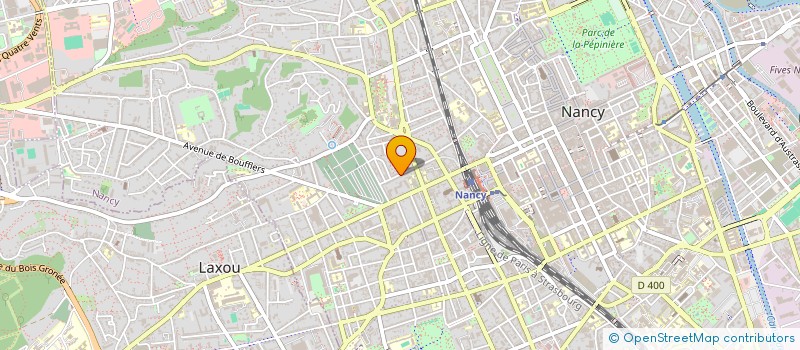 localisation de l'entreprise MONSIEUR ELOY MARIE-JEANNE  NANCY