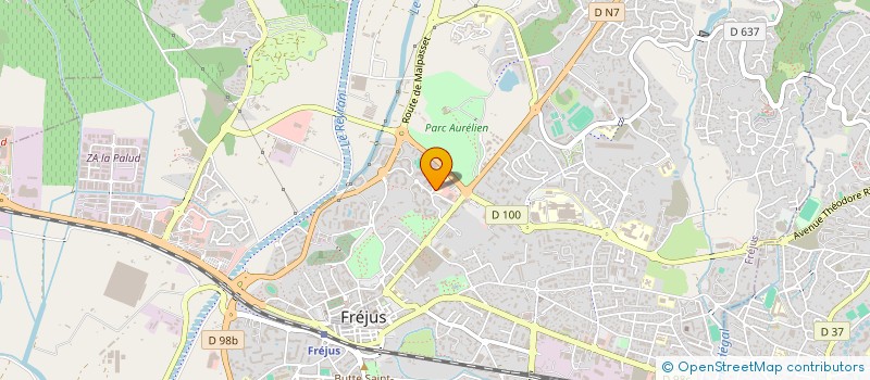 localisation de l'entreprise MONSIEUR ELOY OLIVA DIAZ à FREJUS