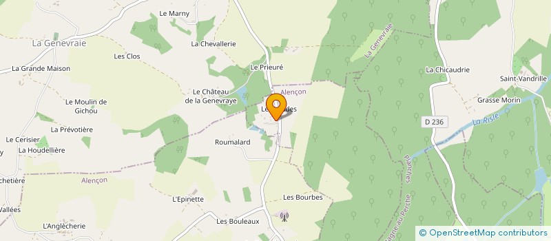 localisation de l'entreprise MONSIEUR ELPHEGE LAVANRY à FERRIERES-LA-VERRERIE