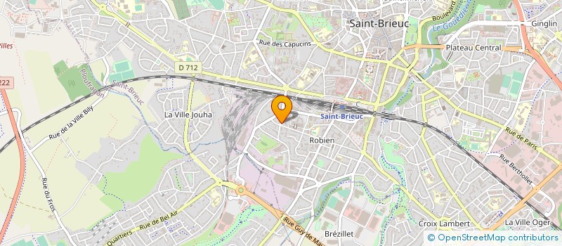 localisation de l'entreprise MONSIEUR ELRIC JANVIER à SAINT-BRIEUC