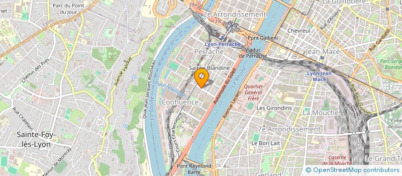 localisation de l'entreprise MONSIEUR ELRIK LEPERCQ  LYON