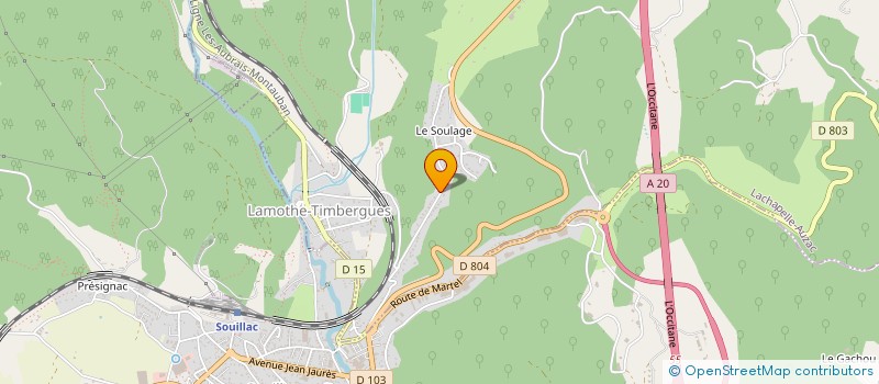 localisation de l'entreprise MONSIEUR ELROY DE REUS  LE VIGAN