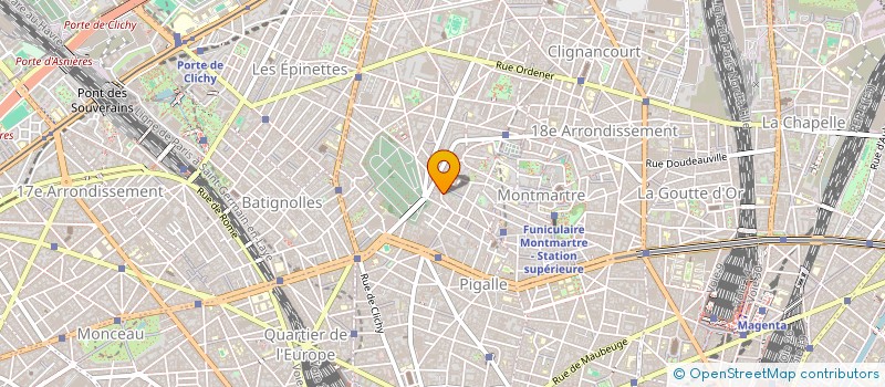 localisation de l'entreprise MONSIEUR ELSA BASTIEN  PARIS