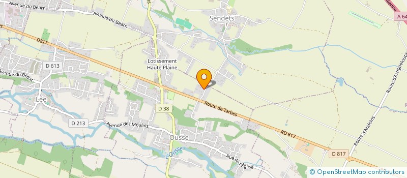 localisation de l'entreprise MONSIEUR ELSA VIROULEAU  OUSSE