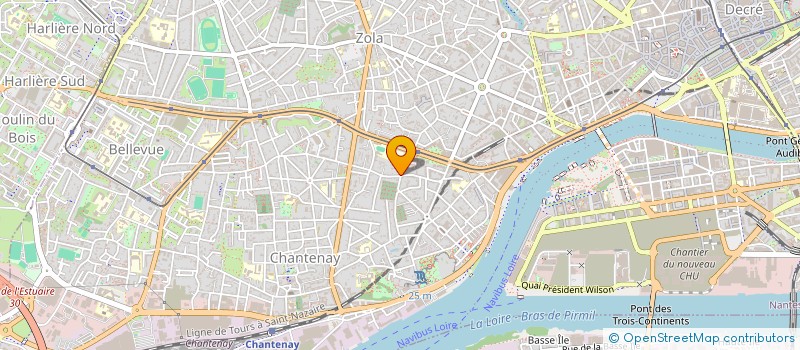 localisation de l'entreprise MONSIEUR ELSADIG MOHAMED IBRAHIM à NANTES