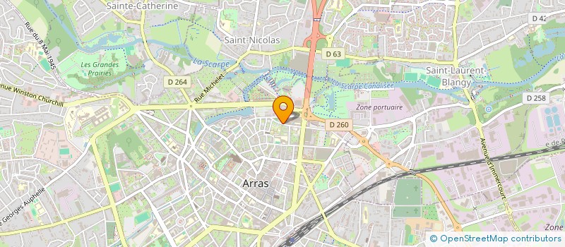 localisation de l'entreprise MONSIEUR ELSAYED ABDELNASER MOHAMED ABDELSALAM MOHAMED à ARRAS