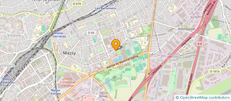 localisation de l'entreprise MONSIEUR ELSAYED ATAALLA  MASSY