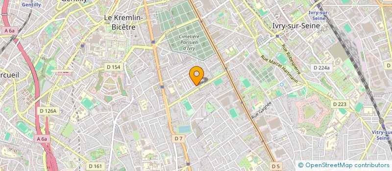 localisation de l'entreprise MONSIEUR ELSAYED ELKENANY  VILLEJUIF