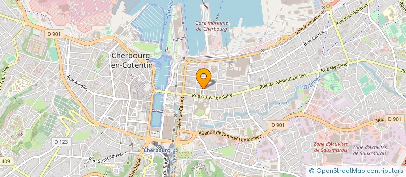 localisation de l'entreprise MONSIEUR ELSIONE BISPO MEDEIROS  CHERBOURG-EN-COTENTIN