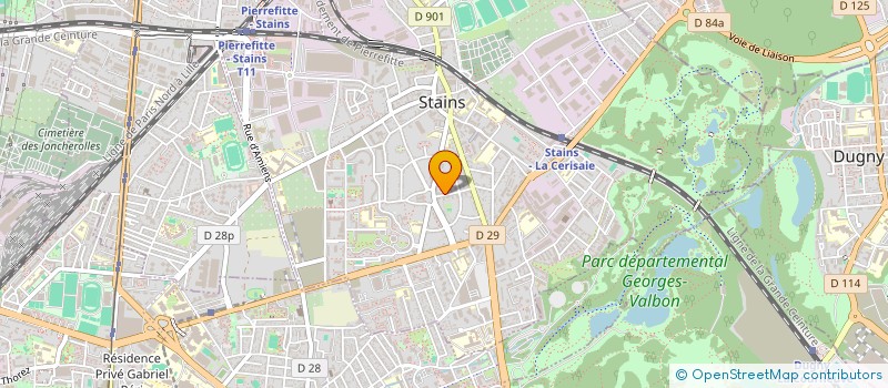 localisation de l'entreprise MONSIEUR ELTAYEB ABUBAKER à STAINS