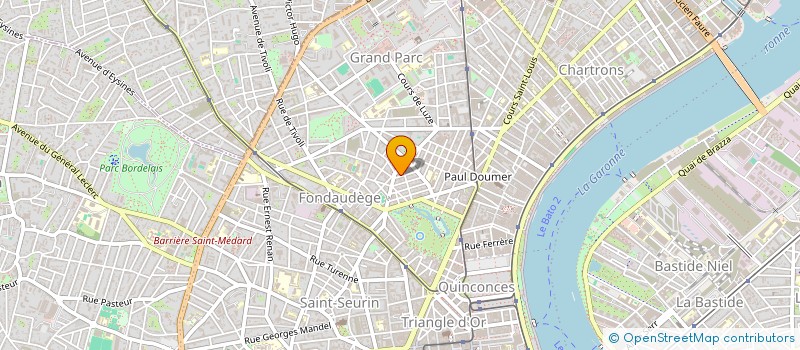 localisation de l'entreprise MONSIEUR ELTON HARKA  BORDEAUX