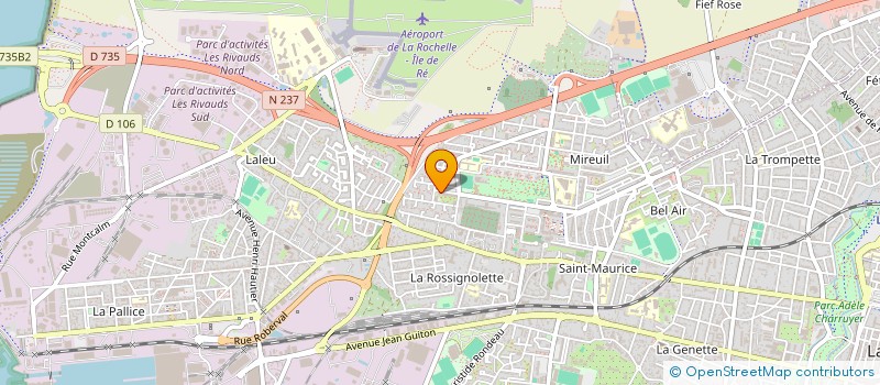 localisation de l'entreprise MONSIEUR ELTON LIPNIKOVA  LA ROCHELLE