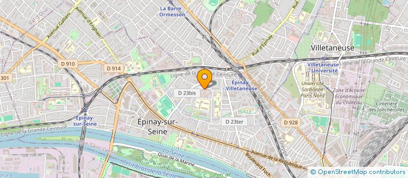 localisation de l'entreprise MONSIEUR ELTON MBEMBA à EPINAY-SUR-SEINE